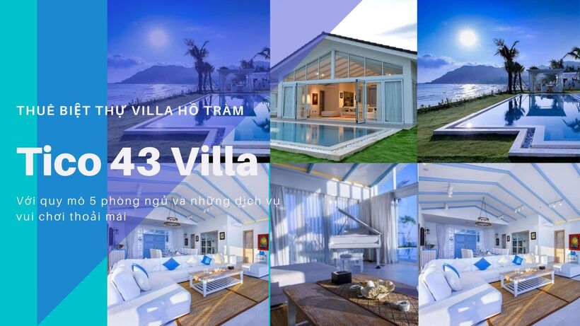 Top 20 Resort biệt thư villa Hồ Tràm - Hồ Cốc - Long Hải - Bình Châu view biển đẹp