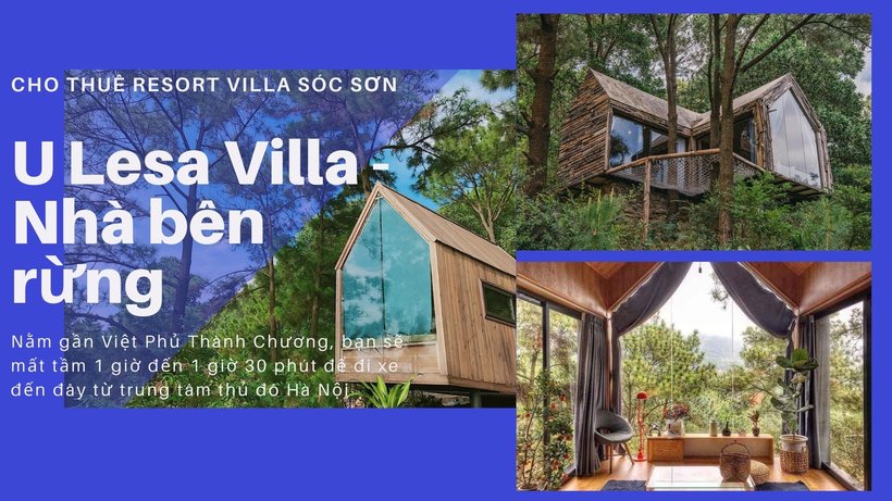 Top 10 Resort biệt thự villa Sóc Sơn giá rẻ view đẹp có hồ bơi cho thuê