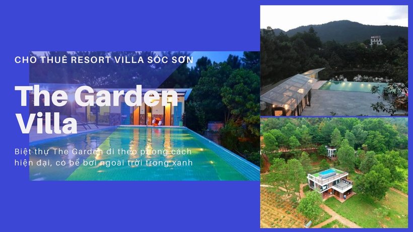 Top 10 Resort biệt thự villa Sóc Sơn giá rẻ view đẹp có hồ bơi cho thuê