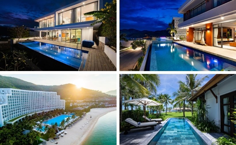 Top 20 Biệt thự villa Nha Trang giá rẻ view đẹp gần biển bãi Dài, Hòn Tre