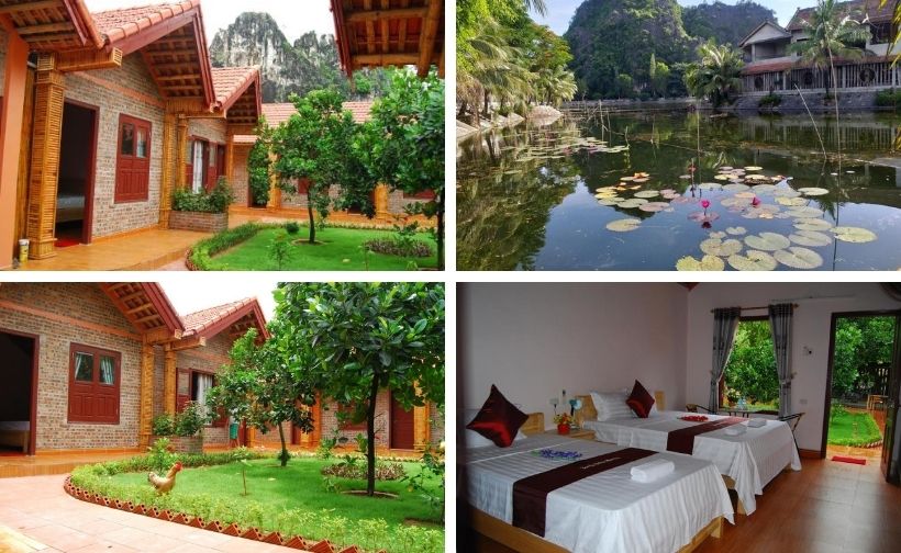 Top 20 Homestay Ninh Bình giá rẻ view núi đẹp gần Tràng An Tam Cốc